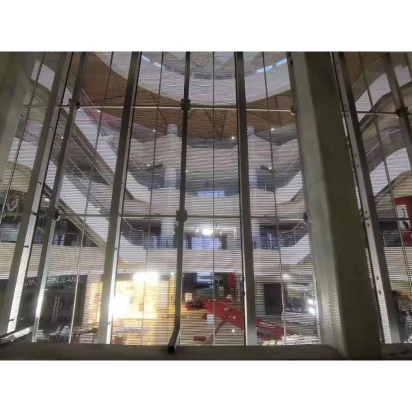 DC4.5V Foldable Transparent Led Display Board Screen P7.82 500*1000mm