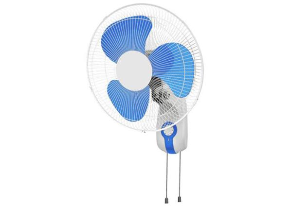 Electric Living Room Wall Fan 5 Blade For Home Appliance 1.30m Adjustable Height