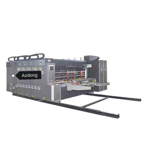 Flexo automatizado corrugou a máquina, máquina de impressão de duas cores de Flexo