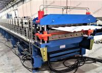 equipamento da formação de folha do telhado do metal da máquina 18m da dupla camada de 1250mm