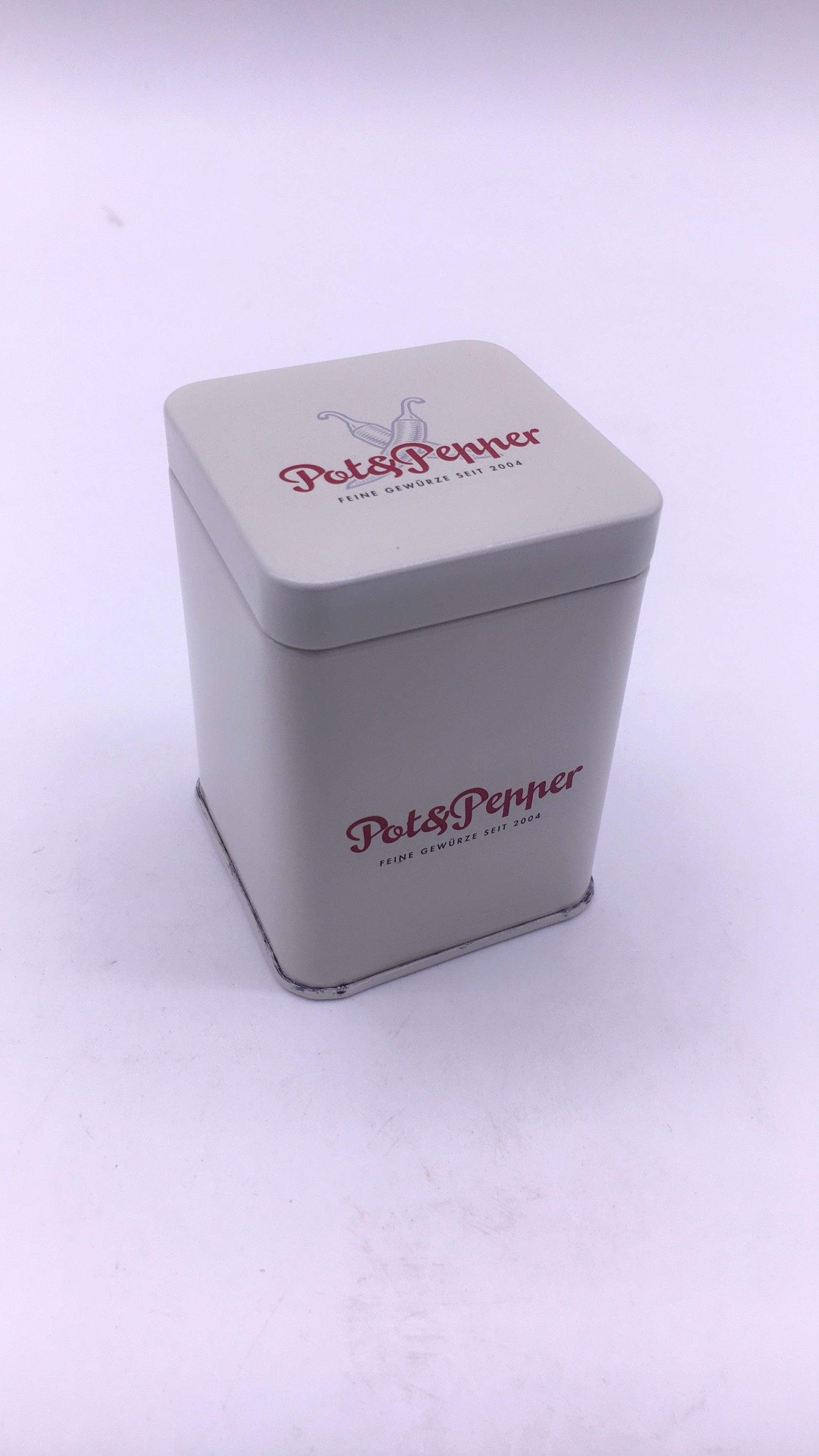 Metal Child Proof Square Tin Box / Food Grade Tin Packaging Containers