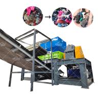 Heavy Duty Waste Clothes Textile Shredder Machine for Shredding Fabric Waste Plastic Fabric Shredder Machine