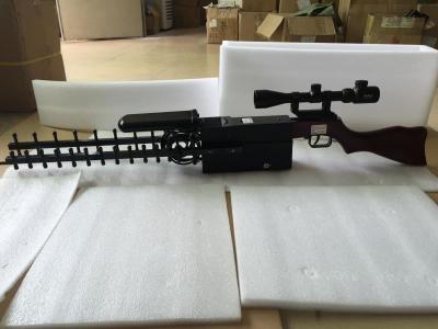 UAV jammer 1500m UAV signal jamming shielding gun style UAV reaction equipment