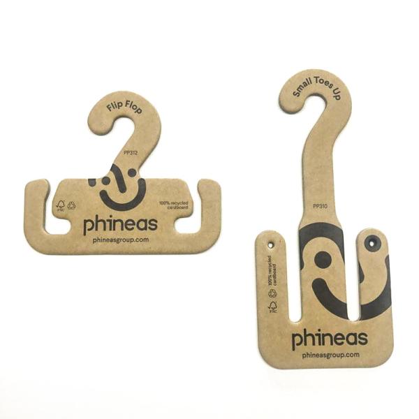 Cardboard Sandals Hanger Hook | Cardboard Shoe Hangers durable cardboard hangers