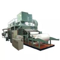 caixa do desperdício de 2800mm que recicla a máquina que Fluting a máquina de papel do forro de Kraft