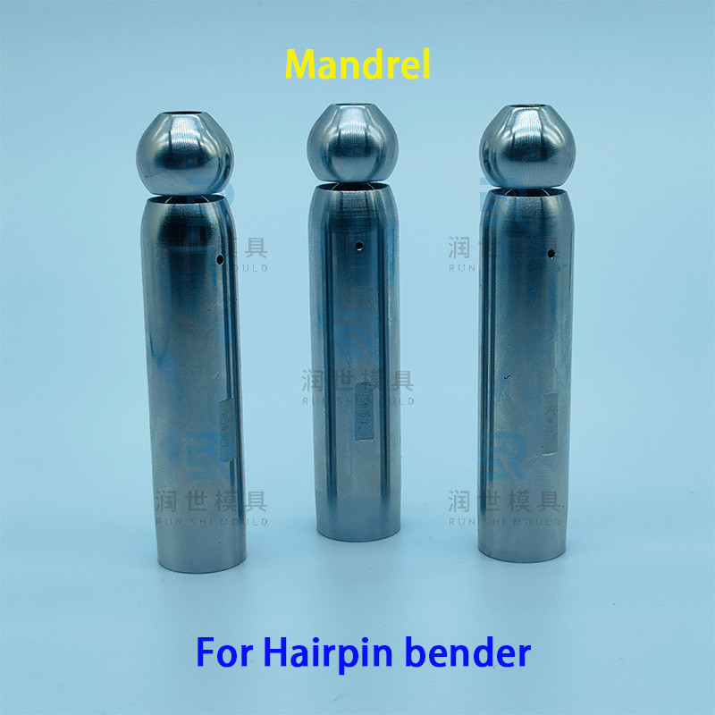 SUJ2 Bearing Steel Bending Mandrel Custom Pipe Bending Mandrels For Wall Mounted Boilers Industries