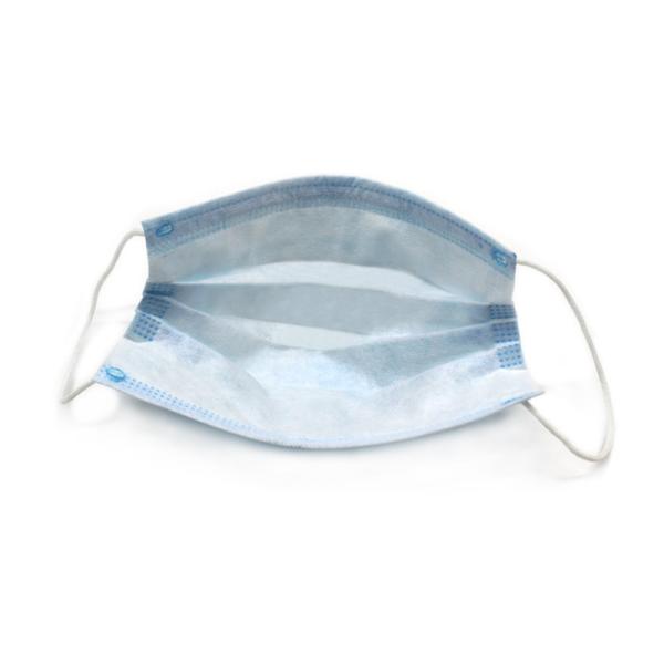 Rectangle 99% BFE Nonwoven 3ply Type IIR Face Mask
