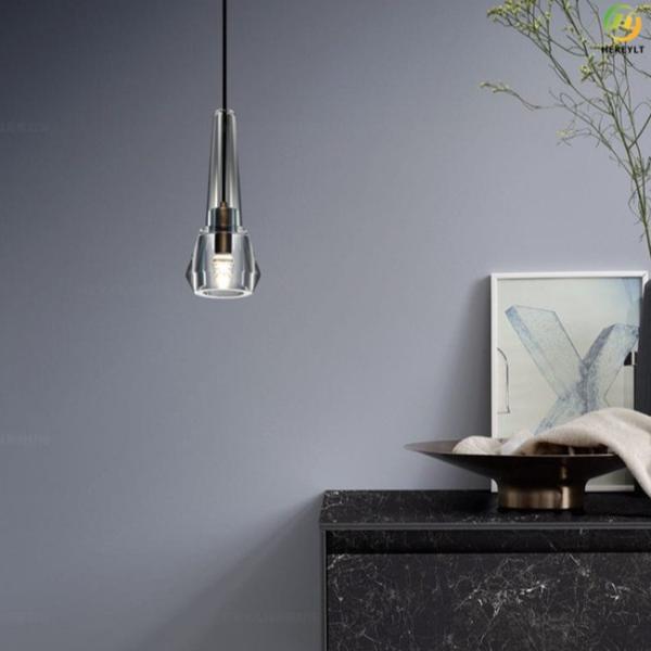 Luz nórdica de bronze moderna do pendente da casa E14 sem fonte luminosa