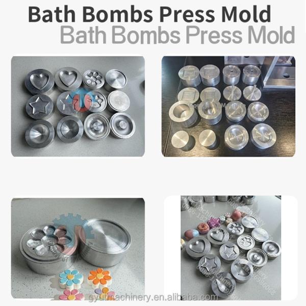 Máquina de prensagem automática de bombas de banho para fazer bombas de banho de 2 cores no mercado dos EUA