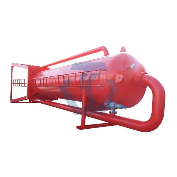 Professional Mud Gas Separator For Effective Gas Invaded Drilling Fluid Treatment