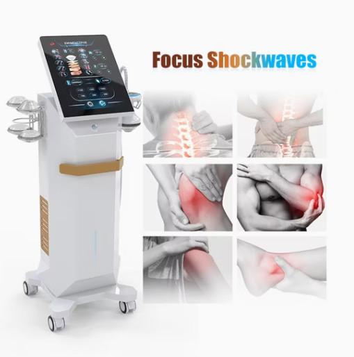 Professional Vertical Piezoelectric FSWT Shock Wave Therapy Machine for Musculoskeletal Disorders