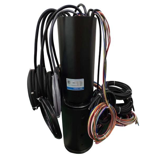 No Noise Integrated Conductive Slip Ring IP54-IP65 RoHS Compliant