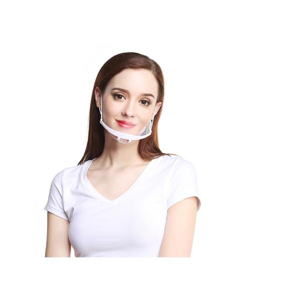 Splash Proof Plastic Clear Mouth Shield for Chef Hairdressing Face Visor