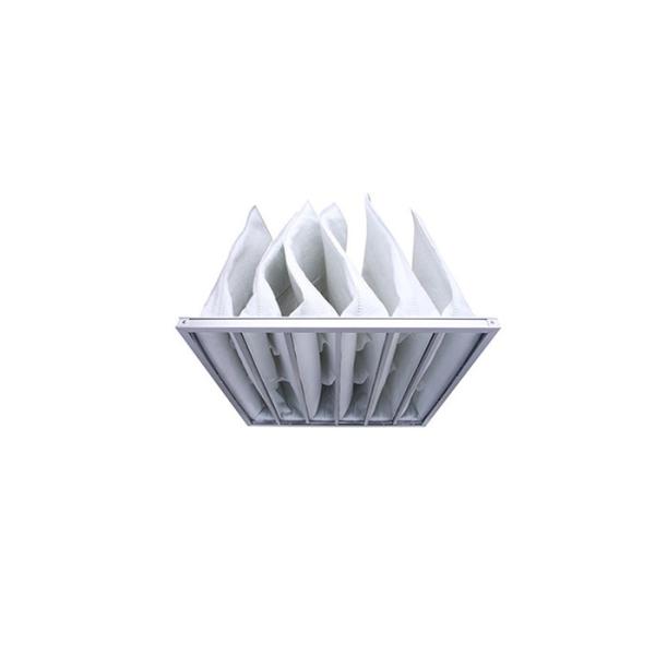 6 Pockets Air Handling Unit Filter 5 Micron Filter For AHU
