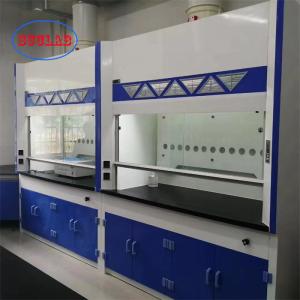 Class 100 Laboratory Fume Cupboard Controlled Chemical Exposure High Safety