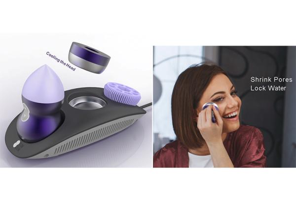 Women And Men Hot And Cold Face Massager Safety 2 Hours Charging Time