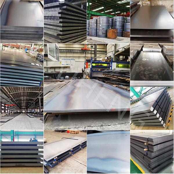 Plaka de acero al carbono de 5 mm S235jr Q235b Placa de acero laminada en caliente