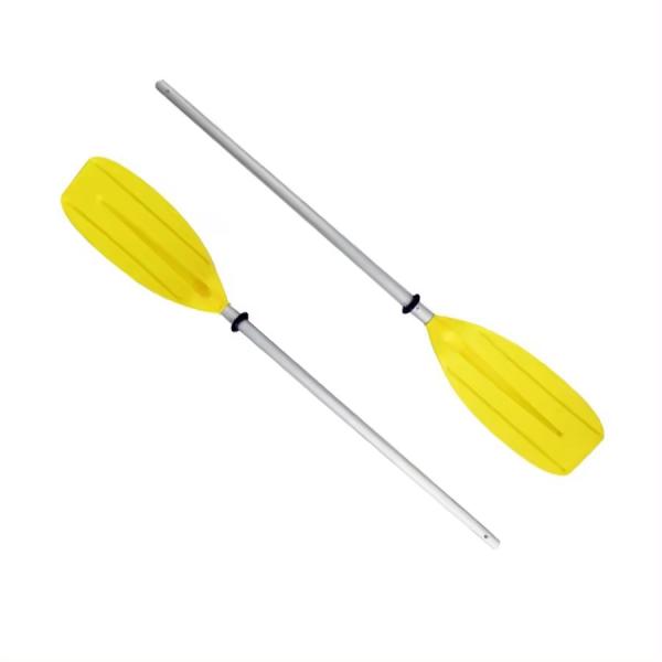 Wholesale Cheap Plastic Blade Aluminum Shaft Child Kayak Paddle Adjustable Two Pieces Children Kayak Paddle For Kids