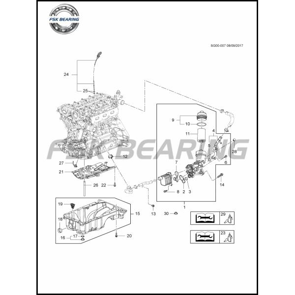 55565708 55565709 Camshaft Position Sensor For Chevrolet Cruze Opel Astra