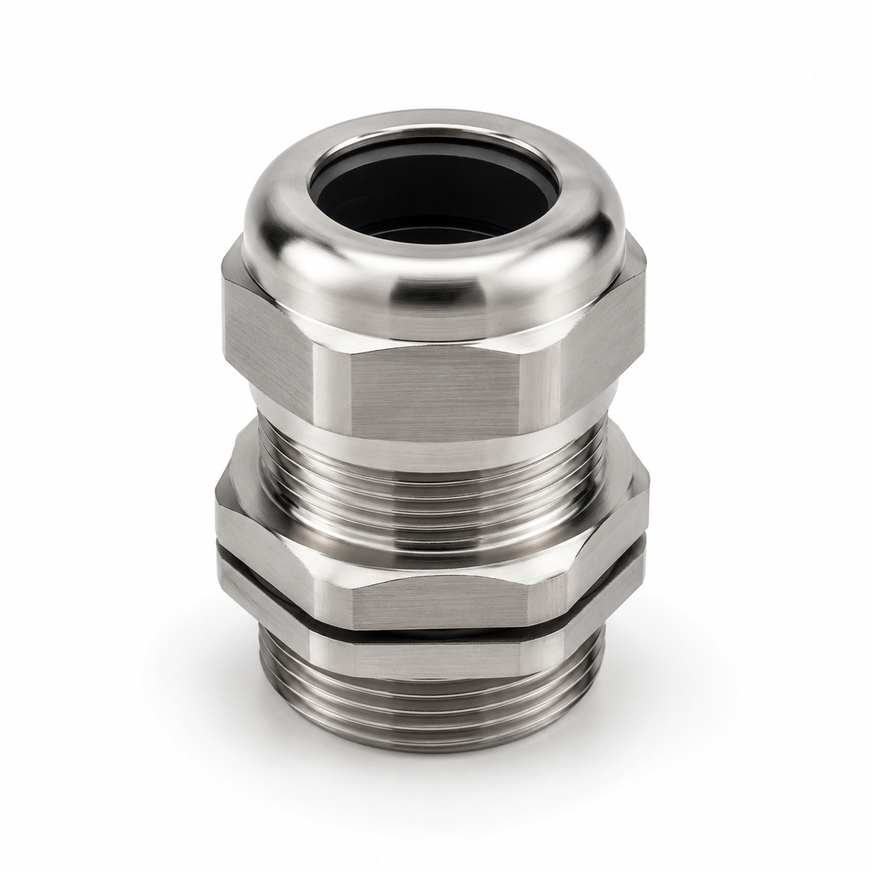 Corrosion Resistant Stainless Steel Electrical Enclosure Cable Gland For Chemical Plant