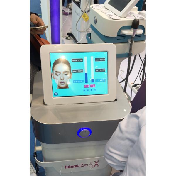 Hifu High Intensity Focused Ultrasound Machine , Hifu Facelift Treatment 4mm Depth