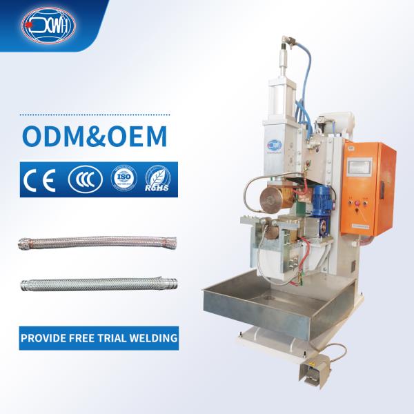 Hot Selling Product 160Kva Mfdc Water Cooled Rolling Resistance Stainless Steel Bellows Braided Water Connectors Seam Welders