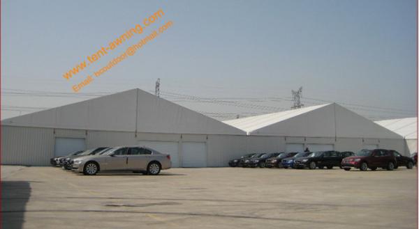 White Construction Tent Large Aluminum Structure Waterproof  Exhibition Event Marquees