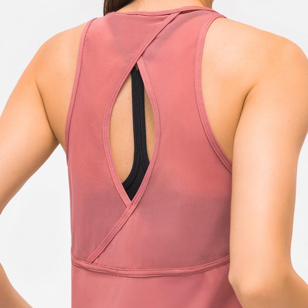 Women Loose Gym T Shirts Dry Quick Sleeveless Tank Tops Workout Gym Clothing