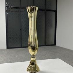 Acessórios Decoração Vaso Para Decoração de Mesa de Casamento Vaso de Flores de Vidro Claros 77cm