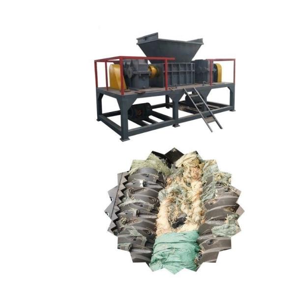 Double Axis Industrial Waste Materials Shredder Machine for Initial Payment Option