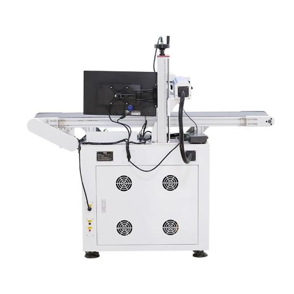 Machine de marquage laser visuel à 7000 mm/s AC220V / 50 Hz pour le cuir métallique plastique