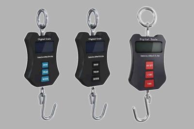 Black Color ABS Plastic Housing Portable Hanging Weighing Scale with 300 Kg Capacity