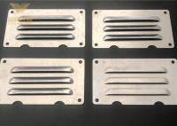 Ss304 e Alumínio Louver Punch Placa de Metal Perforada Folha Rainproof Blind