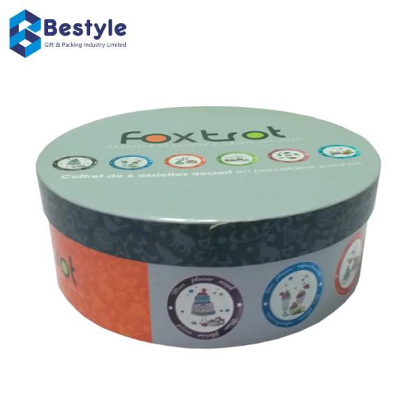 Round Shape Candy Chocolate Gift Packaging Box With Lid