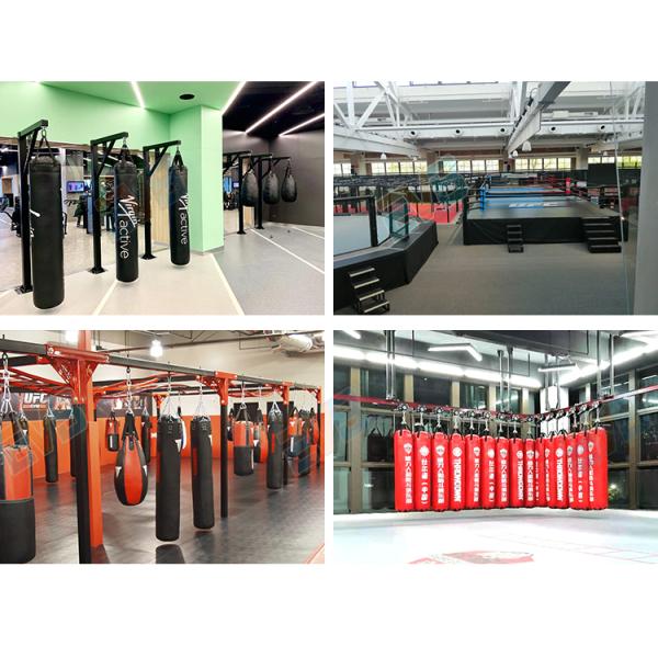 6FT Tall Boxing MMA Equipment Punching Bag Hanger Freestanding Bracket