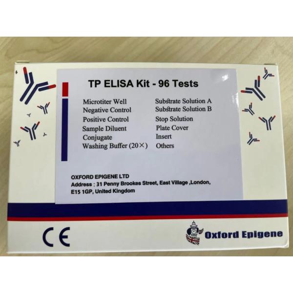 Male And Female Infection High Syphilis TP Ab Antibody ELISA TEST KIT