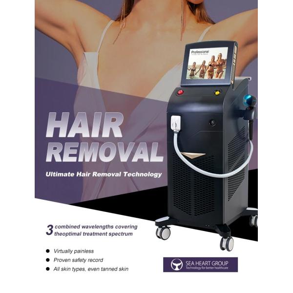 Ледяная скорость L 3 длина волны OEM коммерческая 808 диодная лазерная эпиляторная машина