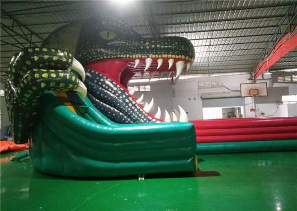 Do campo de jogos inflável comercial da corrediça do parque de diversões excitação econômica