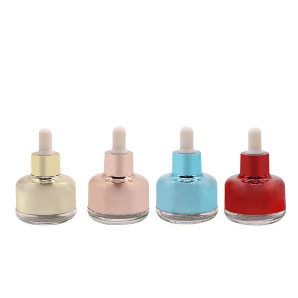 30ml Dropper Bottle Travel Cosmetic Bottle Glass For Essential Oil
