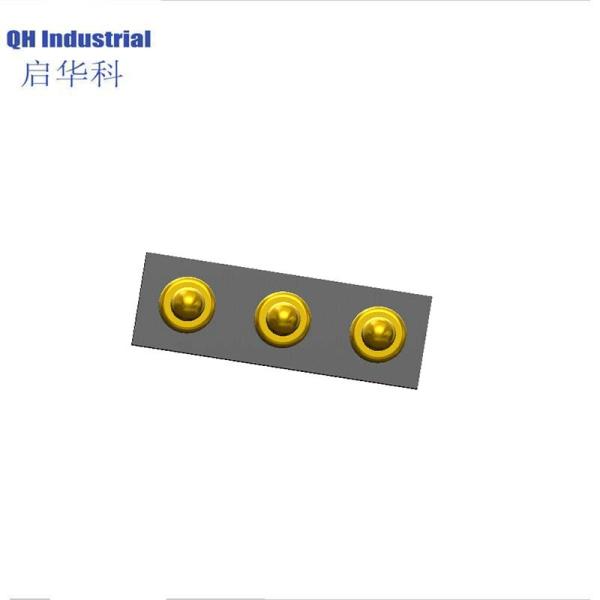 3Pin Norway Ce Standard Female Connector Magnetic spring loaded pin Connector Magnetic spring loaded pin Cable Connector