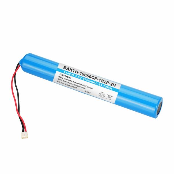 18650 1S2P Lithium Ion Battery Pack 6700mAh OEM For Power Tools