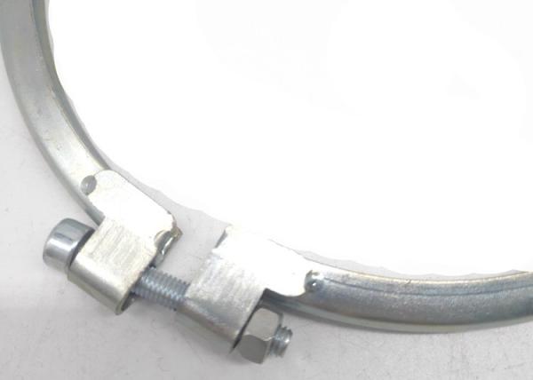 80mm - as braçadeiras galvanizadas 600mm personalizaram o aço magro