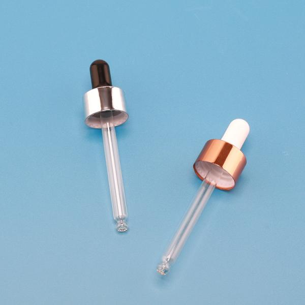 2oz 60ml a givré la bouteille de Boston autour de la bouteille en verre en verre de compte-gouttes d'huile de cheveux d'huile essentielle