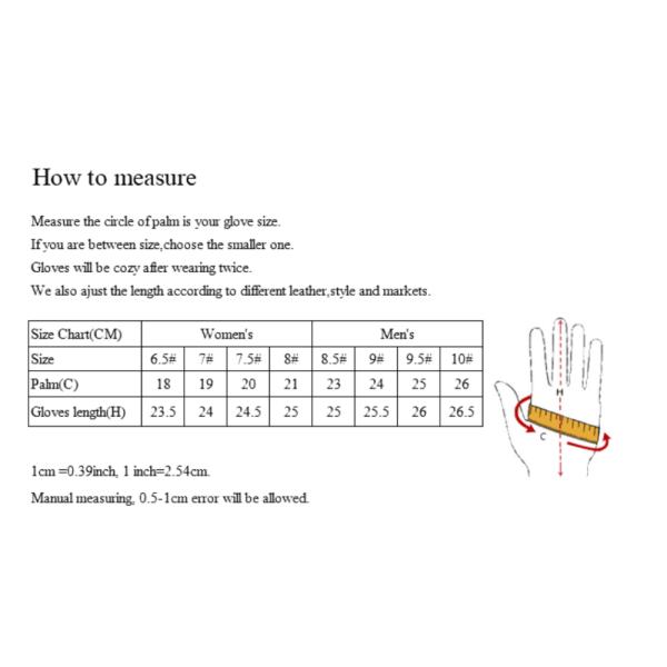 Fashion Wool Lined Leather Gloves with 5 Button Comparison Beige Color for Women