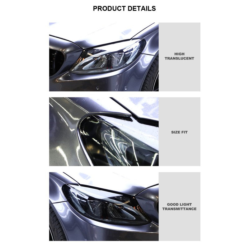 Anti Scratch Headlight Tint Film 30cm X 15m Photochromic  Headlight Wrap Film