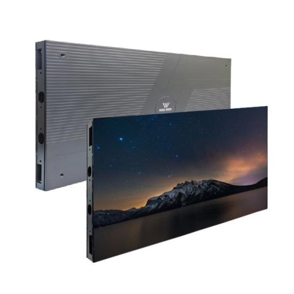 P1.25 Fine Pitch LED Display Die-casting AL Flip-COB 600*337.5mm 4.6kg