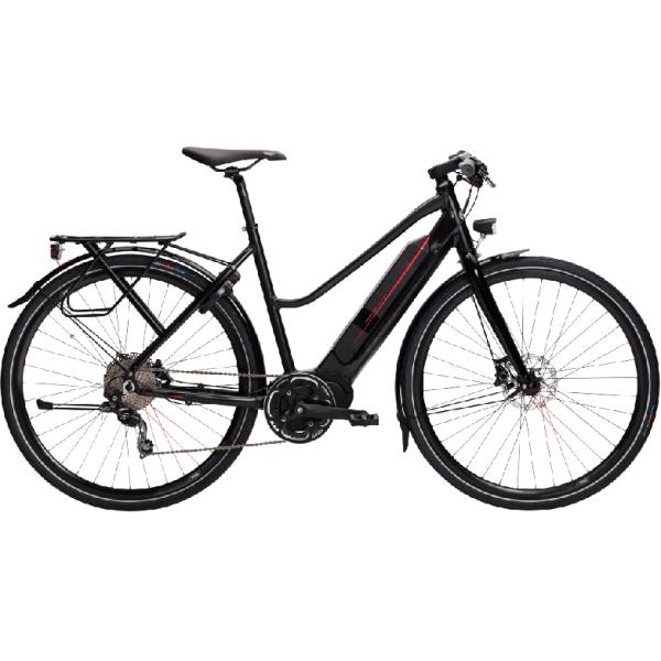 36v Mini Electric City Bikes With Battery Full Suspension 27.5 Inch Mid Drive Aluminum