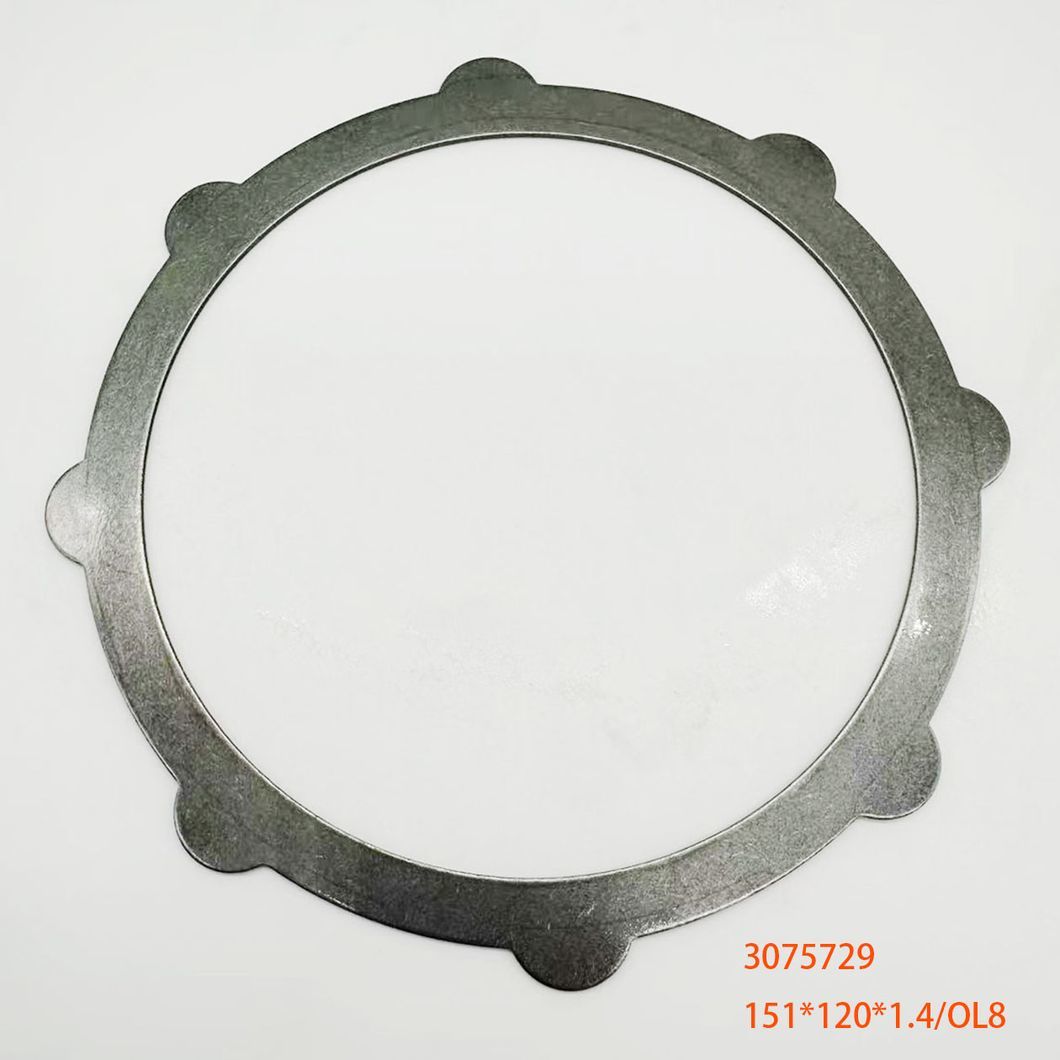 3075729 Steel Friction Plate EX120‑6 Excavator Durable Wear‑Resistant Spare Part