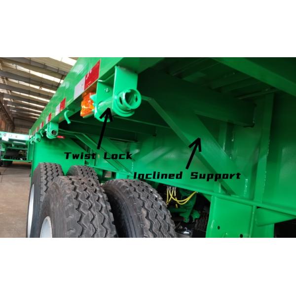 60/70/80 Ton Payload CIMC Trailers for Sale 3 Axle 40/45Ft Flatbed Semi Truck Trailer