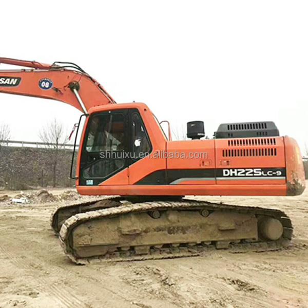 Excavateur d'occasion de 25 tonnes Doosan dx225 à vendre Excavateur d'occasion de 25 tonnes Doosan 225 à vendre